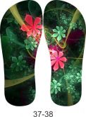 Chinelo floral